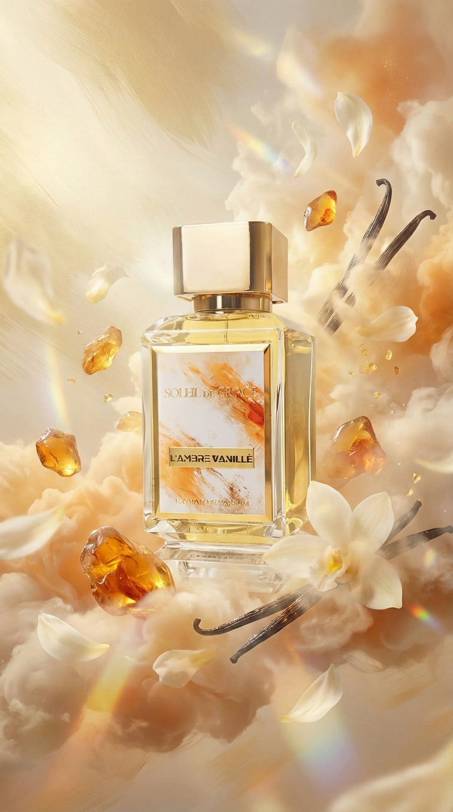L'AMBRE VANILLE SOLEIL De GRACE